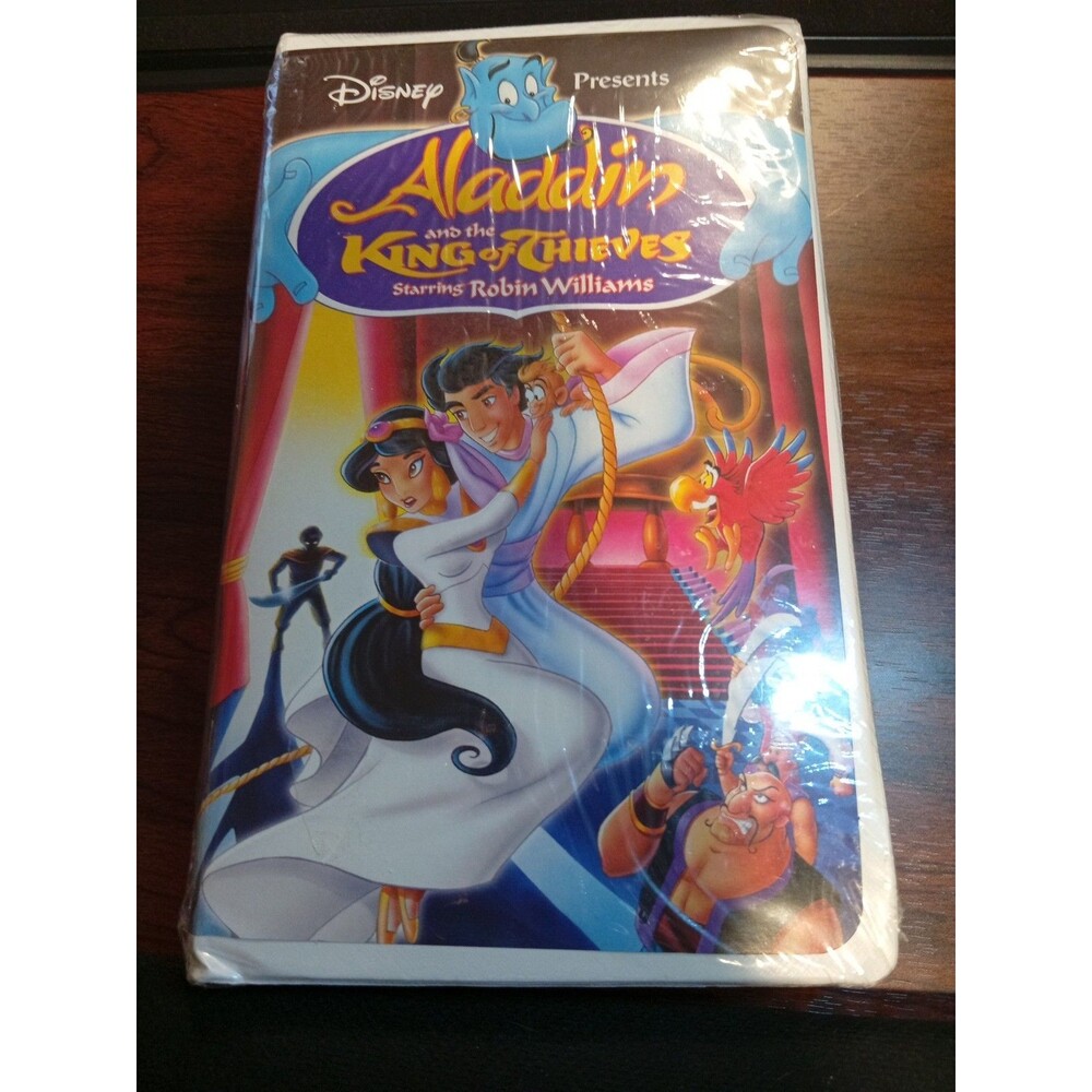 Disney Aladdin and the King of Thieves (VHS, 1996) New In Clamshell Sealed